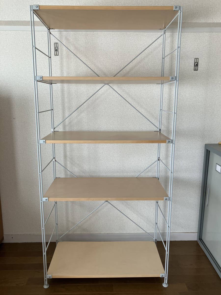 ヤフオク! -「無印 スチールユニットシェルフ」の落札相場・落札価格