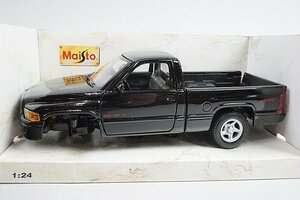 Maisto マイスト 1/24 Dodge ダッジ Ram ピックアップトラック 1995 ブラック 31912