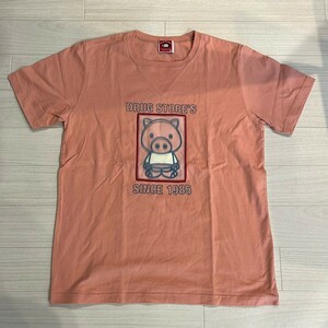 DRUG STORE'S ドラッグストアーズ 3DプリントTシャツ 半袖 ブタ 1985 レディース　トップス