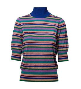  new goods regular price 3.3 ten thousand bow mundo hell garden high‐necked lame border knitted BAUM UND PFERDGARTEN