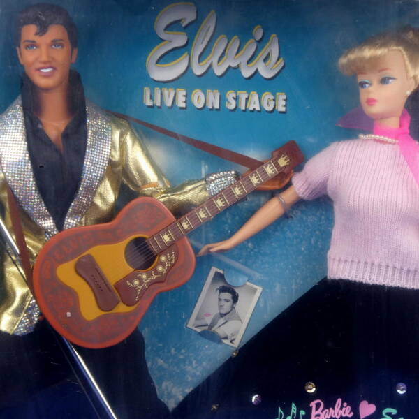 バービー★Barbie Lovees ELVIS★バービー＆エルビス★エルビスプレスリーとバービーのカップル人形★１９９６年★未開封の新品★MATEL