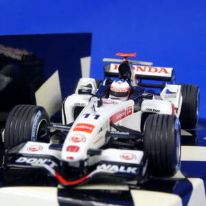 ルーベンス・バリチェロ★NO.１１★ホンダレーシングF1チームショーカー２００６★MINICHAMPS★F1ミニカー★1656個限定★１/４８★中古品