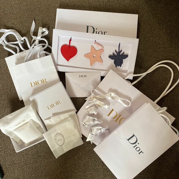 Dior ディオール ショップ袋 空箱ノベルティーセット