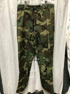 米軍 コールドウェザー GORE-TEX パンツ WOODLAND CAMO SMALL-LONG pant pants 迷彩 ゴアテックス S 海外規格