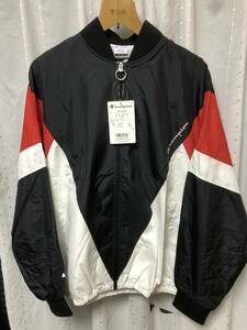 新品 champion ATMOS LAB GAME JACKET M Black 定価15,400円 チャンピオン ジャケット jkt ジャージ 