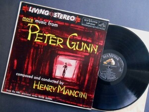 HENRY MANCINI More Music from Peter Gunn カナダ盤LP RCA 1959