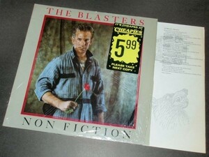 THE BLASTERS Non Fiction カナダ盤LP ネオロカビリー/R&R