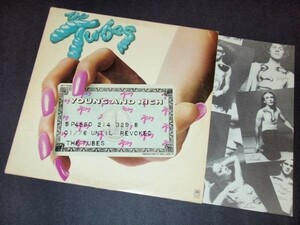 THE TUBES Young and Rich カナダ盤LP A&M インサート付き