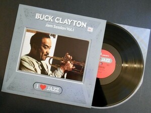 BUCK CLAYTON Jam Session Vol. 1 カナダ盤LP再発 A&A/CBS 1987