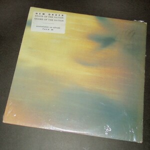 NEW ORDER State of the Nation カナダ盤12in シングル