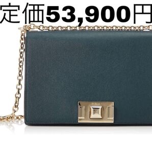 FURLA MIMI ミニクロスボディー グリーン