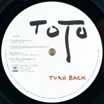 ■TOTO｜ターン・バック(Turn Back) ＜LP 1981年 日本盤＞ピンナップ（2つ折り）付き_画像9