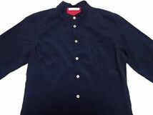 EMPORIO ARMANI 90s vintage original STAND COLLAR SHIRT M size / エンポリオアルマーニ 立ち襟 ドレスシャツ アーカイブ メンズ_画像2