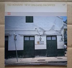 美盤・国内LP◎キッド・ハワード『ニュー・オーリンズ・フェイバリッツ』VC-2008 Dan Records KID HOWARD/NEW Orleans Favorites 64891J