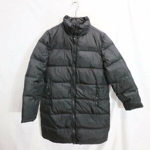 NAUTICA Nautica down coat outdoor camp protection against cold winter wear black ( lady's XL ) used old clothes M4070