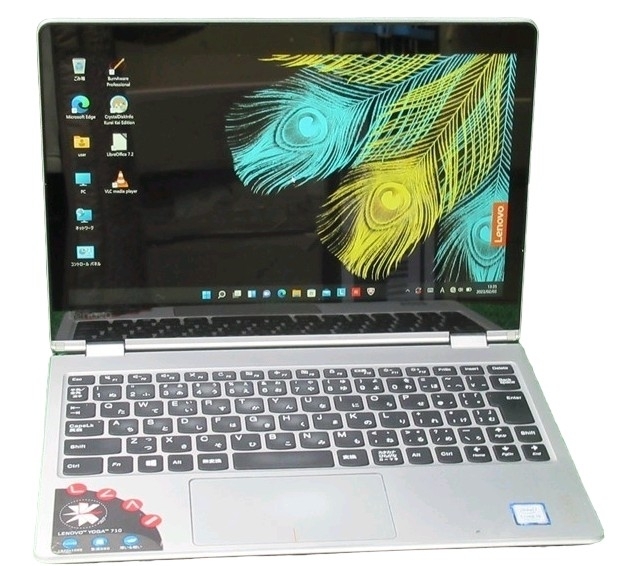 海外 正規品 LENOVO YOGA710 名機 タッチパネル インテルi5モデル