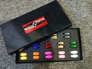 正規輸入品 希少 レア ZLOKZ ジロックス 新品未使用 くつひも シューレース　靴紐をほどかず簡単着脱可能 14色セット