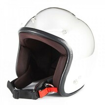 72JAM 女性用 ジェットヘルメット&シールドセット JP MONO HELMET - メッキ Sサイズ:55-57cm +開閉式シールド APS-01 JPM-3S_画像3