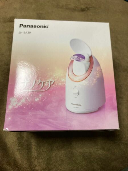 新品未使用　パナソニック　Panasonic　スチーマー　ナノケア　美顔器 フェイスケア 美容機器 EH-SA39　ピンク系