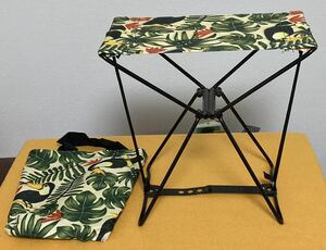 中古品　折りたたみチェア　椅子　イス　専用ケース付き【現地引き取り可】