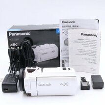 ■新品級■ PANASONIC パナソニック VX992M ピュアホワイト HC-VX992M-W_画像1