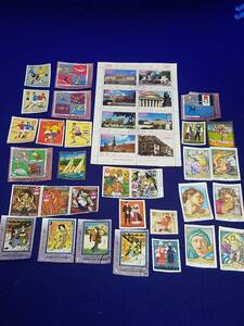 S223 海外　記念切手　てんこ盛り　オリンピック　EXPO70　宗教画　大阪万博　中古　趣味　興味　面白い　珍しい切手　まとめて