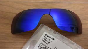 ★オークリー　バットウルフ用 カスタム偏光レンズ　Batwolf DEEP BLUE Color Polarized　★