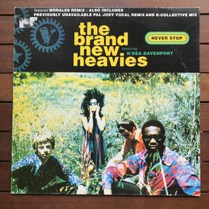 【r&b】The Brand New Heavies / Never Stop［12inch］オリジナル盤《2-1-51 9595》