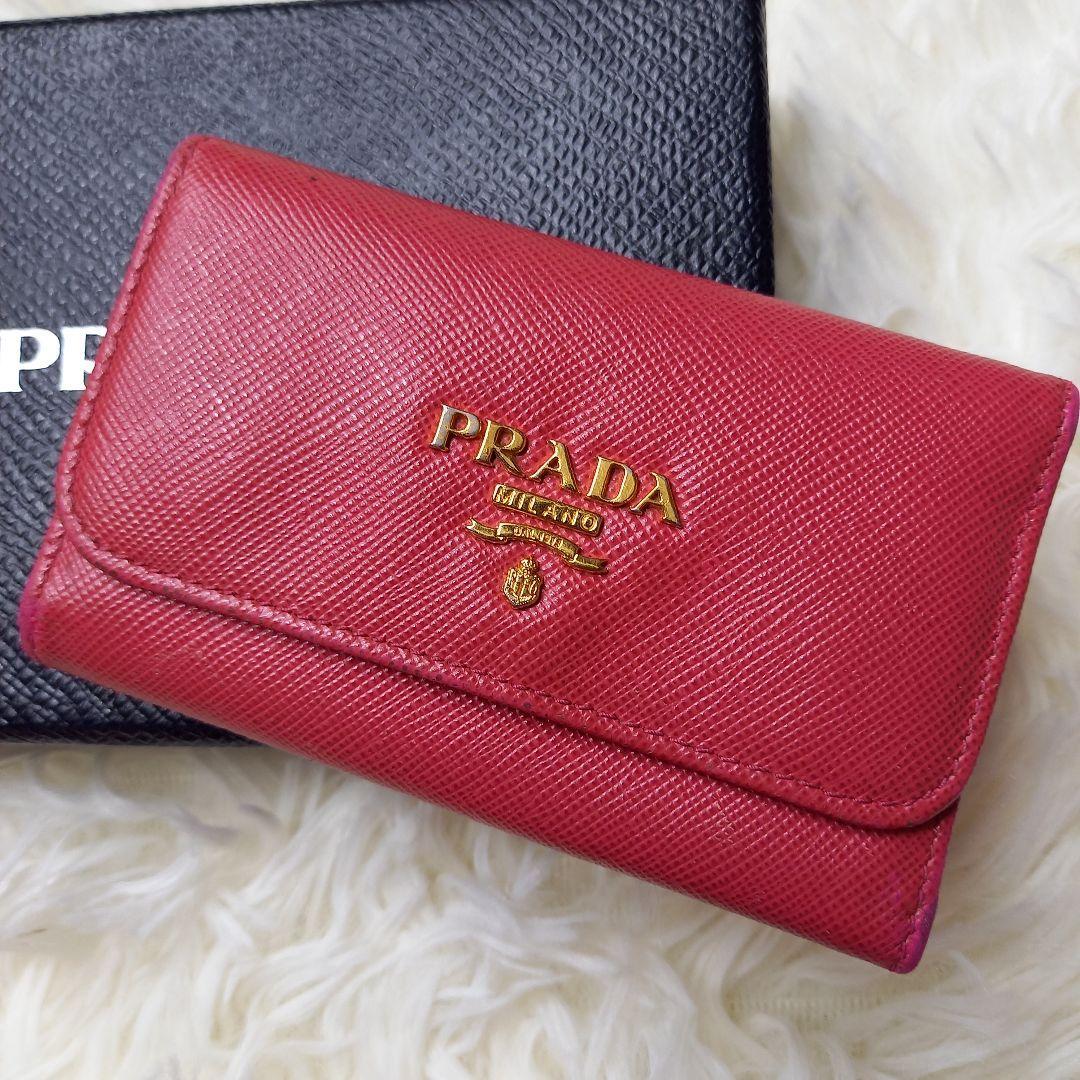 本場イタリア買付☆PRADA ☆キーケース ブラック 新品、未使用 原価