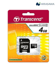 Transcend maicroSDHCカード4GB TS4GB-SDHC4 トランセンド　マイクロSDHCカード　メモリーSDHCカード_画像1