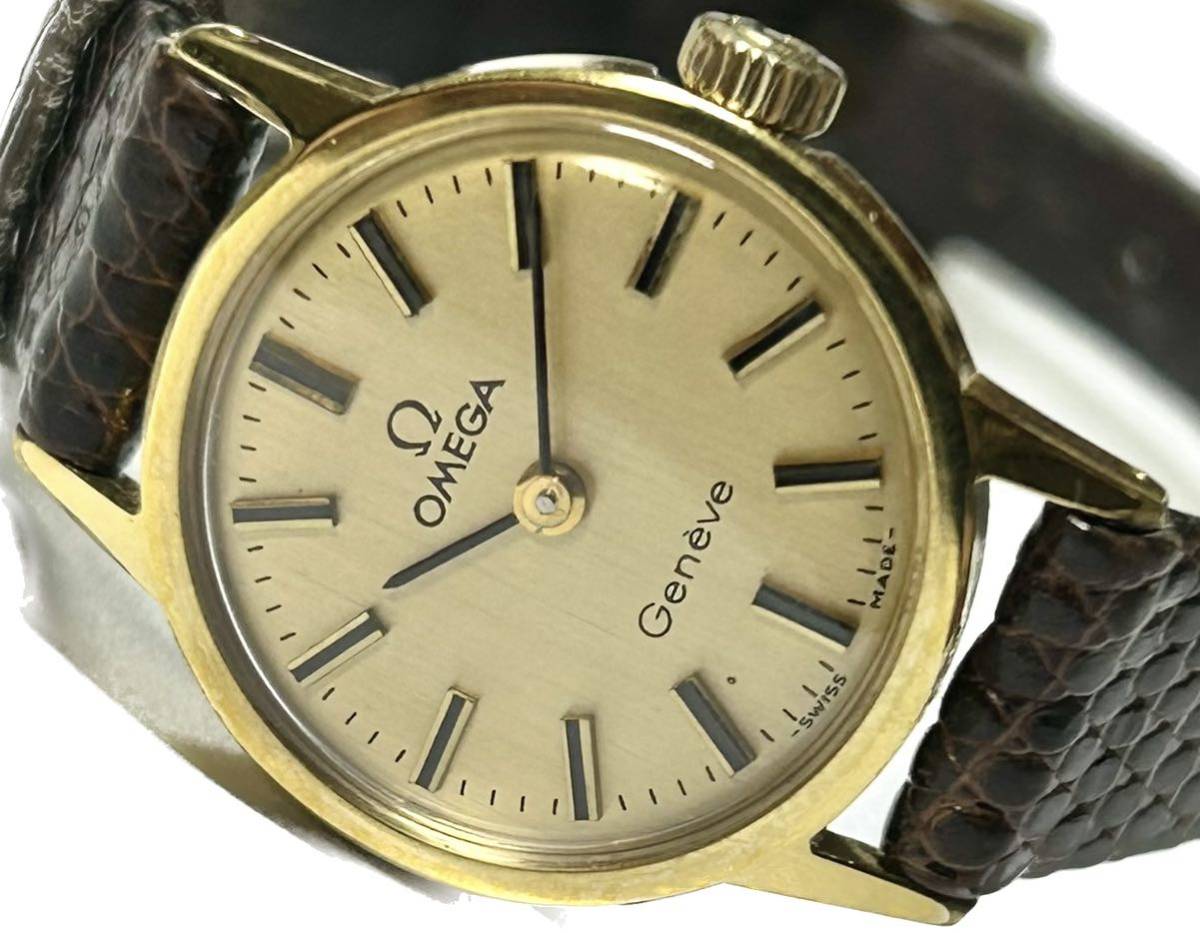 OMEGA(オメガ)Geneve ジュネーブ レディース 手巻 時計 ベルトなし 腕時計 激安単価で