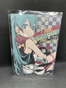 希少 非売品■SUPER GT■レーシングミク マスクver.2020■ポストカード■初音ミク■グッドスマイルレーシング