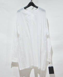 新品 ARTS&SCIENCE アーツアンドサイエンス Simple kurta2 ブラウス カットソー ホワイト 3 Y-316845