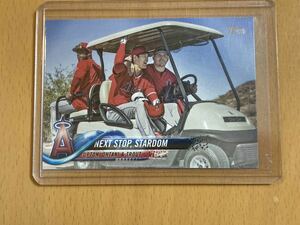 2018 Topps Update Ohtani/Trout/Upton - Next Stop Stardom