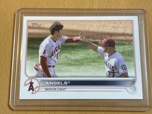 2022 Topps Series One 1 #159 Shohei Ohtani Mike Trout Angels Team Baseball Card