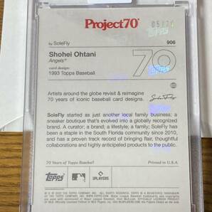 Topps Project70 Card 906 - Shohei Ohtani by SoleFlyの画像2