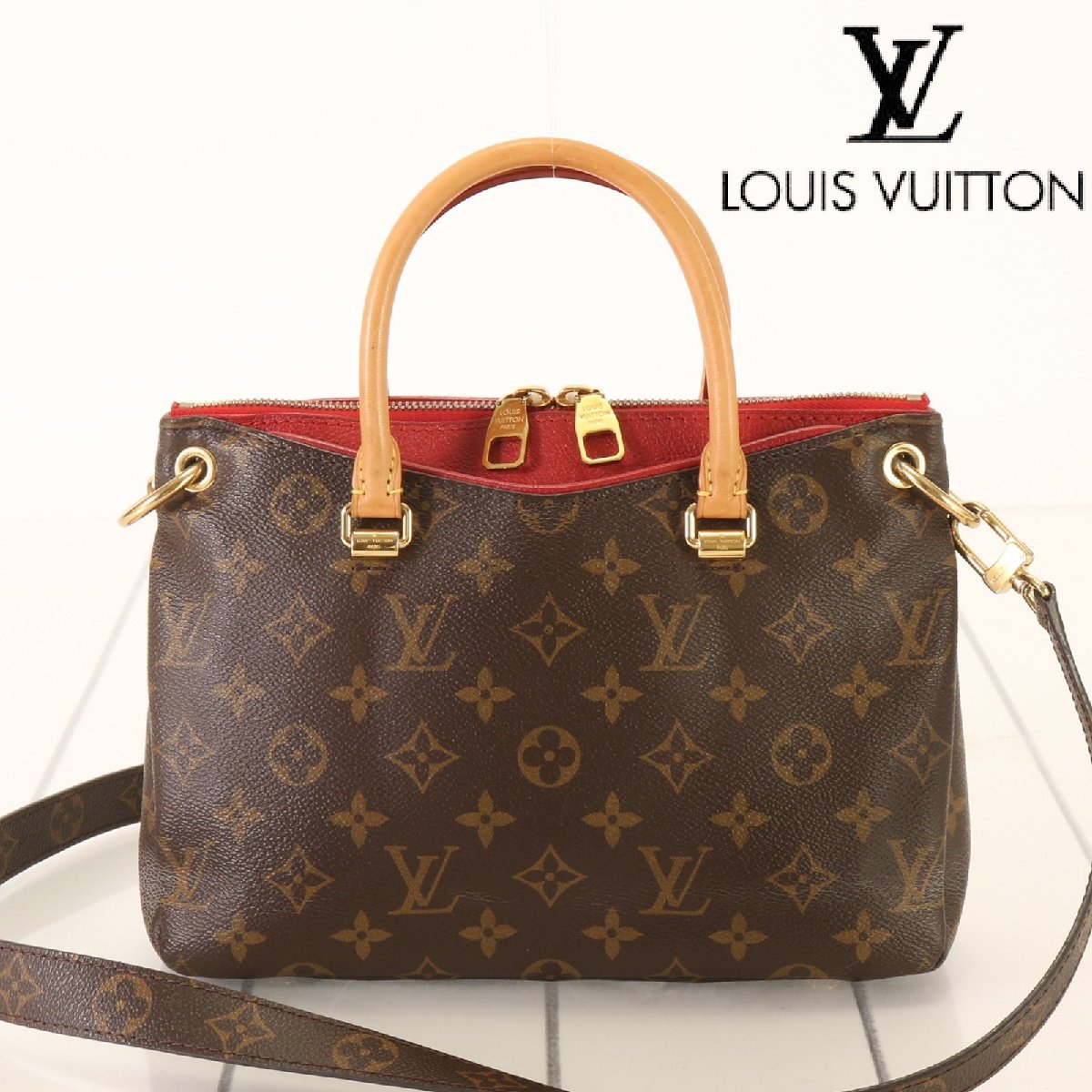 通販販売が好調 Louis Vuitton 美品 ブレラ ダミエ ハンドバッグ ルイ