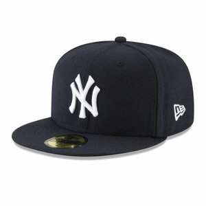 新品 NEWERA ニューエラ 59FIFTY 5950 Yankees ヤンキース ゲームキャップ オンフィールド On-Field 吸汗速乾 #13554987 紺 758 7 5/8