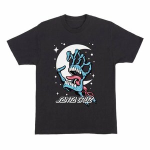 新品 SANTACRUZ サンタクルーズ Tシャツ プリントT Screaminghand スクリーミングハンドプリント ボーンハンド 黒 ブラック S