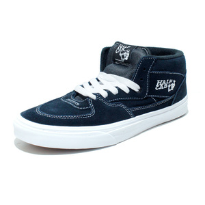 新品 VANS バンズ ヴァンズ US企画 レディース HALFCAB ハーフキャブ ミッド Mid スニーカー 定番 ネイビー 紺 navy US5（23cm）