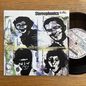 希少UKorg アルバム未収録含 STEREOPHONICS ’97年名曲　Traffic ブリットポップ　レコード EP アナログ盤　ステレオフォニックス