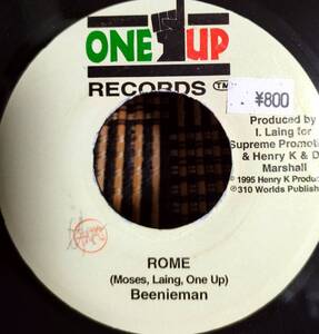 7inch DANCEHALL REGGAE BEENIEMAN / ROME / HIP HOP MIX