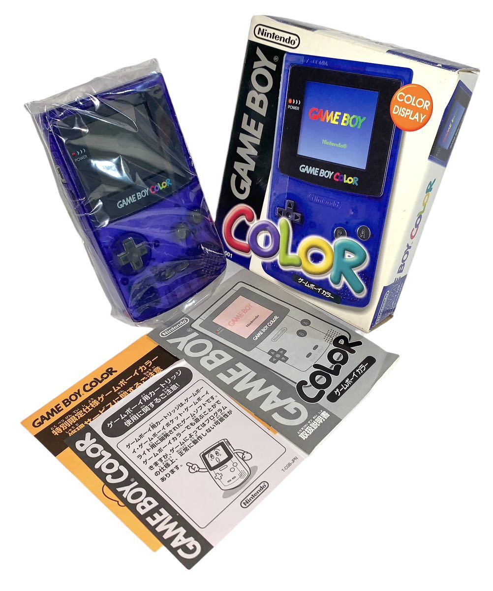 専門店では 稀少品 ゲームボーイカラー 本体 ミッドナイトブルー