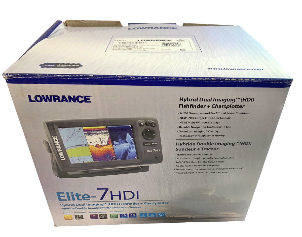 稀少品 LOWRANCE ELITE-7 HDI ローランス エリート7 | JChere雅虎拍卖代购