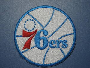 ～小物～ NBA x フィラデルフィア・セブンティシクサーズ Philadelphia 76ers ワッペン 1枚