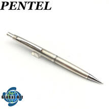 ★D03529/PENTEL ぺんてる/シャープペンシル/SCEPTER セプター/STERLING SILVER/シルバー/筆記OK_画像1