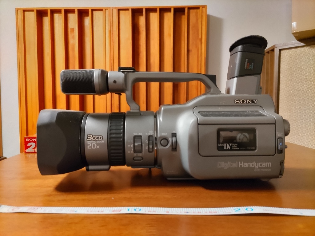 年末のプロモーション DCR-VX1000 SONY 【希少】SONY 02 ビデオカメラ