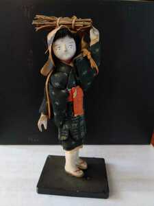 [大原女こけし]高さ14cm／台6×4.3cm