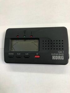 Бесплатная доставка гитара Korg, компактный тюнер для баса Ga-1