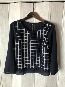 * Jill Stuart /.. pattern. chiffon blouse / not yet arrived goods *d